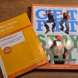 Pearson Get Fit Stay Well Brief NEW Edition 2nd Ed Hopson Donatelle Access Card